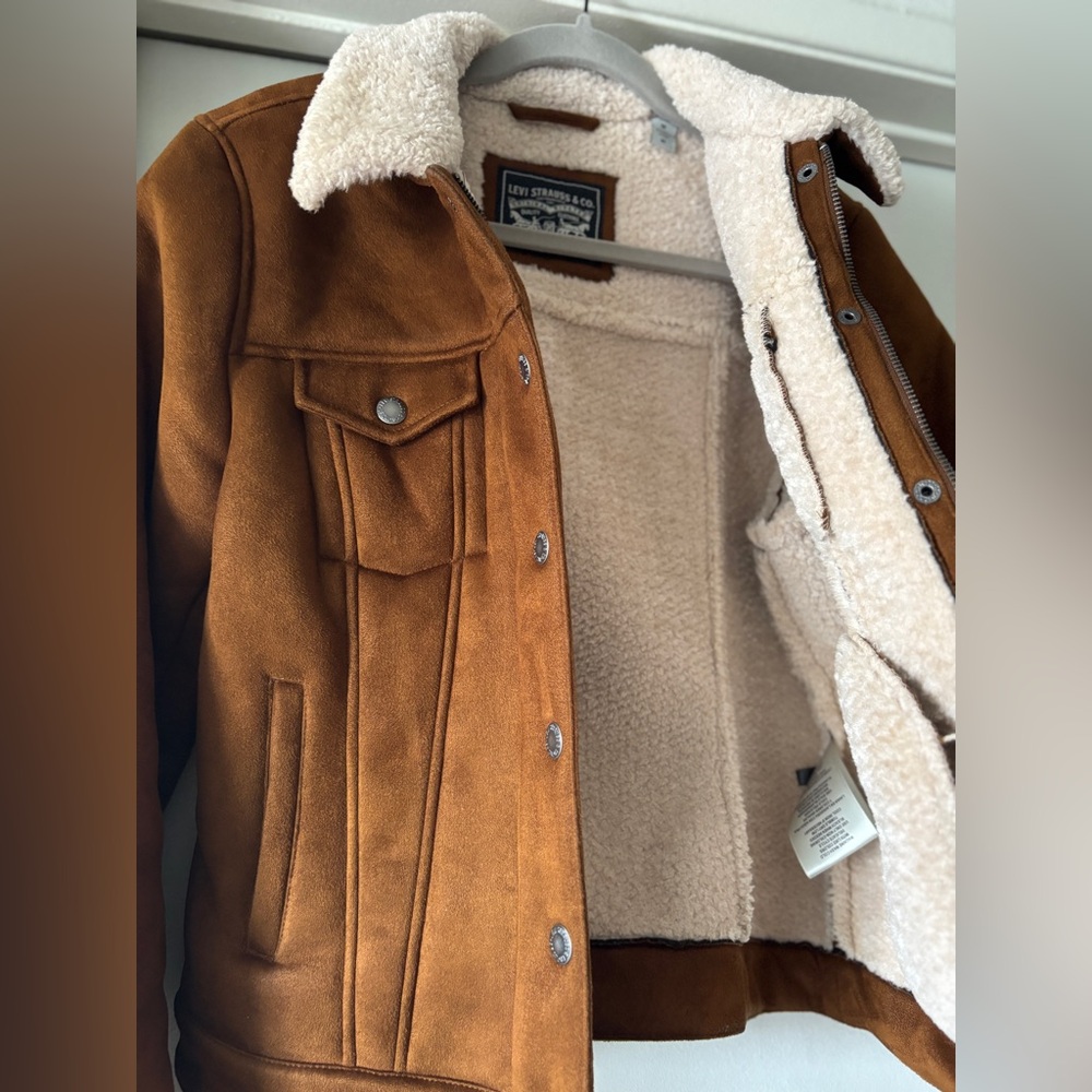 Levi's Brown Sherpa Lined Jacket
